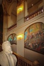 Capitole. Interior. Main Hall. Toulouse. France Royalty Free Stock Photo