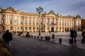 Capitole square and city hall. Toulouse. France Royalty Free Stock Photo