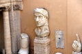 Capitoline Museums of Rome: Statues in the courtyard