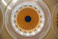 Capitolio Nacional, El Capitolio. Round ceiling. The interior of the building. Havana. Cuba Royalty Free Stock Photo