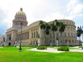 Capitolio view, Havana, Cuba, sunny day in Caribbean! America!