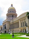 Capitolio view, Havana, Cuba, sunny day in Caribbean! America!