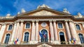 Capitolium, The Capitole or City Hall is the municipal administration of the Toulouse city in France Royalty Free Stock Photo