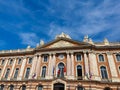 Capitolium, The Capitole or City Hall is the municipal administration of the Toulouse city in France Royalty Free Stock Photo