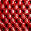 Capitone textile texture. Leatherette. AI Generated