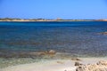 Capo Comino beach in Sardinia, Italy Royalty Free Stock Photo