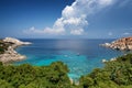 Capo Testa bay in Sardinia. Italy Royalty Free Stock Photo