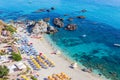 Capo Vaticano azure beach, Calabria, Italy