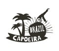 Capoeira Brazilian dance of African origin poster