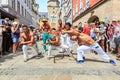 The capoeira dancer