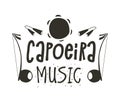 Capoeira music poster