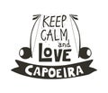 Capoeira music poster