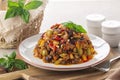 Caponata siciliana - italian, sicilain eggplant stew