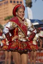 Caporales Dance Group - Arica, Chile Royalty Free Stock Photo