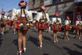 Caporales Dance Group - Arica, Chile Royalty Free Stock Photo