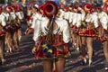 Caporales Dance Group - Arica, Chile Royalty Free Stock Photo