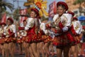 Caporales dance group at the Arica Carnival, Chile