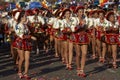 Caporales dance group in Arica, Chile