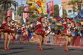 Caporales Dancers - Arica, Chile Royalty Free Stock Photo