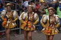 Caporales dancers at the Oruro Carnival