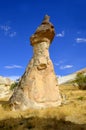 Cappadocia is the ancient name of a large region in the center of Anatolia, Royalty Free Stock Photo