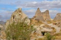 Cappadocia is the ancient name of a large region in the center of Anatolia, Royalty Free Stock Photo