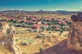 Cappadocia Ancient town in Turkey Royalty Free Stock Photo