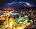 Cappadocia Ancient town in Turkey Royalty Free Stock Photo