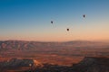 Cappadocia balloons Royalty Free Stock Photo