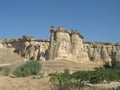 Cappadocia Fairy ChimneysÃÂ rock formationÃÂ nearby Goreme in Turkey