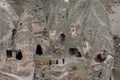 CAPPADOCIA, TURKEY - MARCH 15, 2023: MOUNTAIN CAVE HOMES