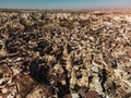 cappadocia goreme turkey. bird's eye view Royalty Free Stock Photo