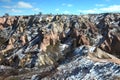 Cappadocia Fairy Chimney Landscape, Travel Turkey Royalty Free Stock Photo