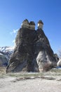 Cappadocia Fairy Chimney Landscape, Travel Turkey Royalty Free Stock Photo