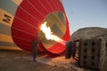 Cappadocia hot air balloon trip, Turkey Royalty Free Stock Photo