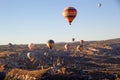 Cappadocia hot air balloon trip, Turkey Royalty Free Stock Photo