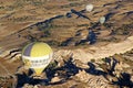 Cappadocia hot air balloon trip, Turkey Royalty Free Stock Photo