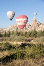 Cappadocia hot air balloon trip, Turkey Royalty Free Stock Photo