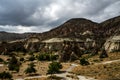 Cappadocia landscape in Central Anatolia, Turkey