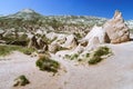 Cappadocia landscape with mountains