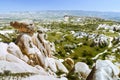 Cappadocia landscape with mountains