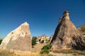 Cappadocia photo. Fairy chimneys or hoodoos or peri bacalari in Cappadocia