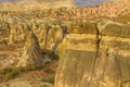 Cappadocia rock formations, Goreme Royalty Free Stock Photo