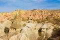 Cappadocia rock formations, Goreme Royalty Free Stock Photo