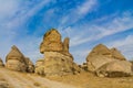 Cappadocia rock formations Royalty Free Stock Photo