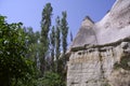 Cappadocia rock landscapes Royalty Free Stock Photo