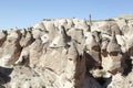 Cappadocia\'s Red Valley Eroded Rocks