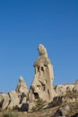 Cappadocia tuff formations landscape Royalty Free Stock Photo