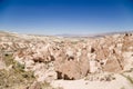 Cappadocia, Turkey. Beautiful view of a mountain Devrent Valley with figures of weathering Royalty Free Stock Photo