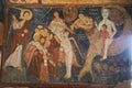 Frescoes in the cave Church of St. Jean Gulsehir Cappadocia